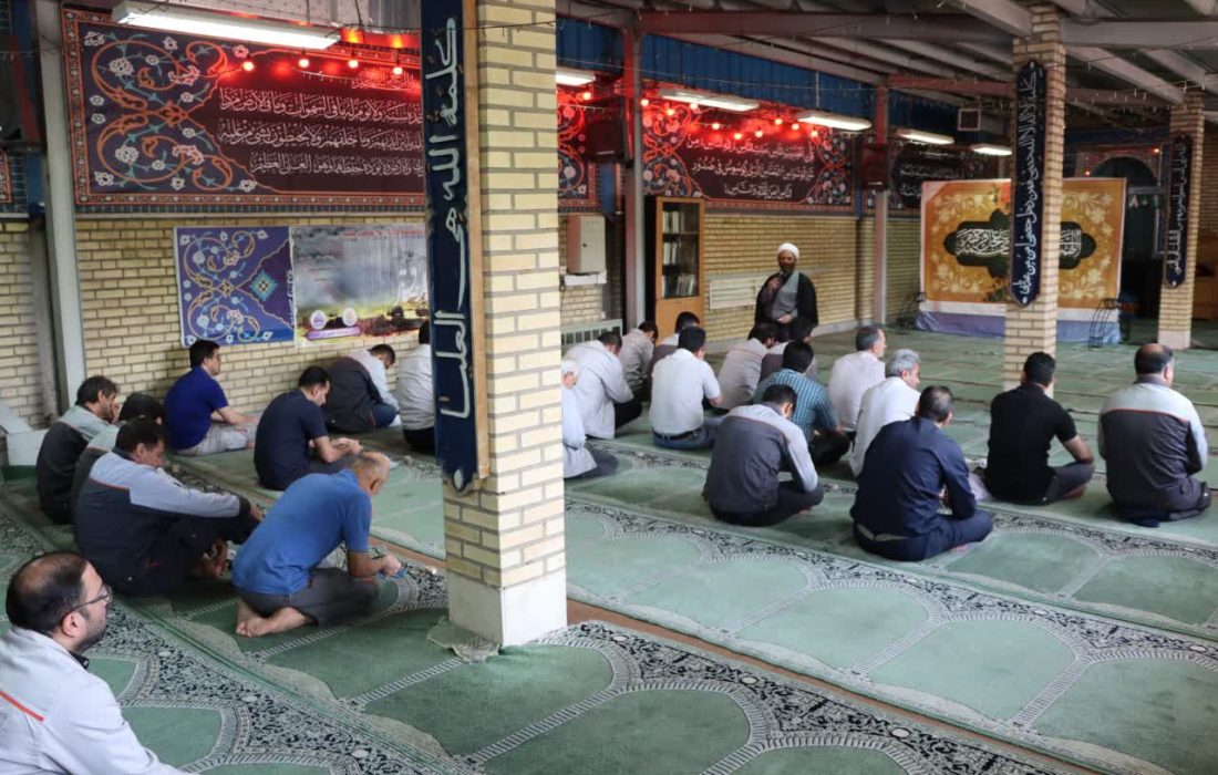 برگزاری مراسم شهادت امام جعفرصادق(ع) در شرکت سایپاپرس