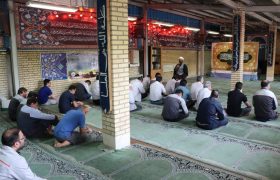 برگزاری مراسم شهادت امام جعفرصادق(ع) در شرکت سایپاپرس